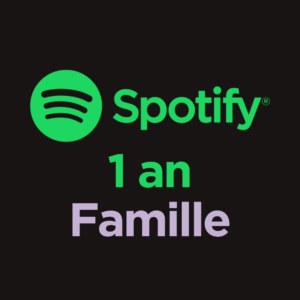 Spotify Famille - 1 an